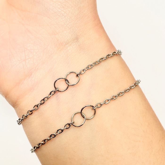 2 pz/set Pinky Promise coppia bracciali per le donne Cute Luminous Heart Bead bracciale intrecciato amicizia gioielli estetici regalo